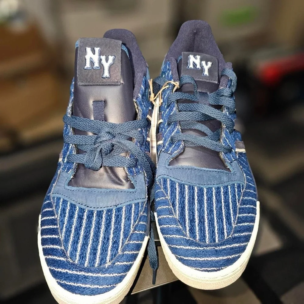 Adidas Rivalry Low 86 Mens 9.5 Blue‎ Pinstripe 